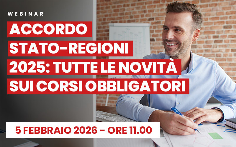 Partecipa al webinar: 