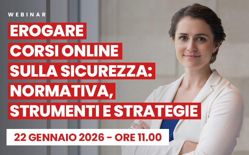 Webinar: cosa prevede l’Accordo per la formazione sulla sicurezza?
